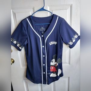 Mickey Mouse Disney Baseball Jersey